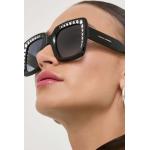 Slnečné okuliare Carolina Herrera dámske, čierna farba, HER 0178/S
