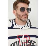 Slnečné okuliare David Beckham pánske, zlatá farba