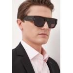 Pánske Designer Slnečné okuliare Gucci hnedej farby z plastu vo veľkosti XL v zľave 