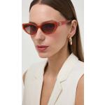 Dámske Slnečné okuliare Guess oranžovej farby z plastu vo veľkosti 5 XL 