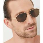 Pánske Slnečné okuliare Tommy Hilfiger zlatej farby z kovu metalické 