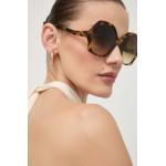 Slnečné okuliare Vivienne Westwood dámske, hnedá farba, VW501812759