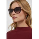 Dámske Slnečné okuliare Vogue fialovej farby z plastu 