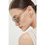 Dámske Slnečné okuliare Vogue bielej farby z plastu 