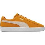 Pánske Kožené tenisky Puma oranžovej farby z kože vo veľkosti 41 
