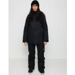 Dámske Snowboardové bundy Burton čiernej farby zo sieťoviny na zips Kapucňa v zľave na zimu udržateľná móda 