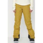 Dámske Snowboardové nohavice Billabong žltej farby vo veľkosti XS v zľave 