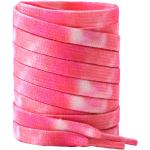 Šnúrky do topánok ružovej farby s batikovaným vzorom šnurovacie 