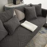 Obývačka sivej farby v minimalistickom štýle s kvetinovým vzorom z bavlny 1 ks balenie 