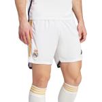 Nová kolekcia: Šortky adidas bielej farby vo veľkosti XXXL s motívom Real Madrid v zľave 