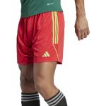 Šortky adidas Tiro 23 červenej farby vo veľkosti XXXL v zľave 