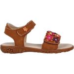 Dievčenské Sandále soulcal hnedej farby vo veľkosti 34 v zľave na leto 