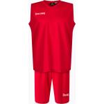 Spalding Atlanta 21 pánska basketbalová súprava šortky + dres červená SP031001A223