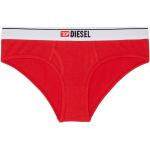 Dámske Nohavičky Diesel červenej farby z tričkoviny vo veľkosti XS 