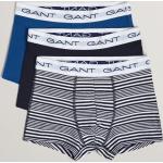 Chlapčenské Chlapčenské boxerky Gant modrej farby s pruhovaným vzorom z bavlny do 8 rokov 