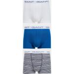 Pánske Boxerky Gant modrej farby s pruhovaným vzorom z tričkoviny vo veľkosti XXXL 