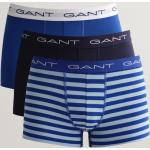 Pánske Boxerky Gant modrej farby s pruhovaným vzorom z bavlny vo veľkosti XXL 