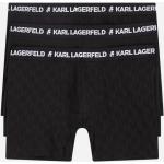 Pánske Designer Boxerky Karl Lagerfeld čiernej farby vo veľkosti XS 