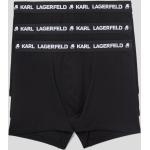 Pánske Designer Boxerky Karl Lagerfeld čiernej farby vo veľkosti XS 
