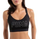 Dámske Športové podprsenky Puma dryCell čiernej farby vo veľkosti XS vhodné na posilňovanie 