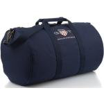 Pánske Športové tašky Gant Shield modrej farby zo semišu na zips 