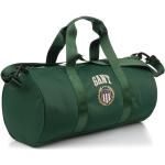 Pánske Športové tašky Gant Shield zelenej farby v retro štýle zo syntetiky na zips 