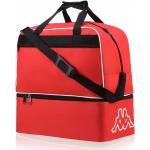 Športové tašky Kappa červenej farby z polyesteru na zips 