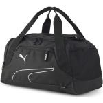 Športové tašky Puma Fundamentals čiernej farby zo syntetiky na zips 