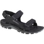 Pánske Športové sandále Merrell čiernej farby vo veľkosti 45 na suchý zips na leto 