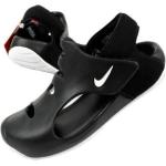 Detské Športové sandále Nike Sunray Protect čiernej farby vo veľkosti 17 na leto 