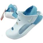 Detské Športové sandále Nike Sunray Protect modrej farby vo veľkosti 25 na leto 