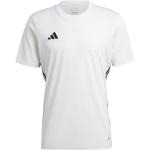 Pánske Futbalové dresy adidas bielej farby v športovom štýle s vyšívaným vzorom z polyesteru vo veľkosti XXXL s okrúhlym výstrihom udržateľná móda 