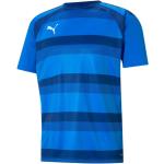 Pánske Futbalové dresy Puma modrej farby v športovom štýle z polyesteru 