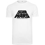 White T-shirt with the original Star Wars logo