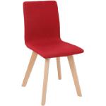 Jedálenské stoličky Kondela červenej farby z bukového dreva v zľave 