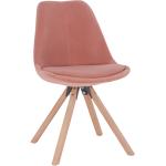 Jedálenské stoličky Kondela ružovej farby z bukového dreva v zľave 