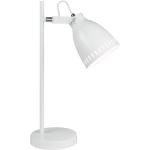 Stolové lampy Kondela bielej farby v zľave kompatibilné s E27 
