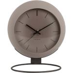 Pánske Stolné hodiny Karlsson sivej farby zo železa v zľave 