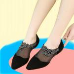 Dámske Nízke sandále čiernej farby z polyuretánu vo veľkosti 35 na leto 