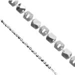 Strieborné náramky Šperky eshop striebornej farby zo striebra lesklé v zľave 