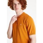 Stüssy Classic Short Sleeve Polo Sweater Orange