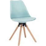 Jedálenské stoličky Kondela tyrkysovej farby z bukového dreva v zľave 