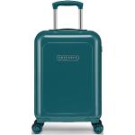 Pánske Malé cestovné kufre SUITSUIT modrej farby v elegantnom štýle z plastu 