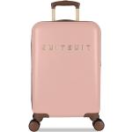 Pánske Malé cestovné kufre SUITSUIT ružovej farby v elegantnom štýle 