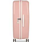 Pánske Veľké cestovné kufre SUITSUIT ružovej farby v elegantnom štýle z plastu 