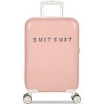 Pánske Malé cestovné kufre SUITSUIT ružovej farby v elegantnom štýle 