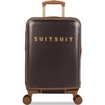Malé cestovné kufre SUITSUIT čiernej farby 