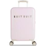Pánske Malé cestovné kufre SUITSUIT ružovej farby v elegantnom štýle objem 32 l 