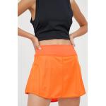 Dámske Mini sukne adidas Performance oranžovej farby z polyesteru vo veľkosti XS udržateľná móda 