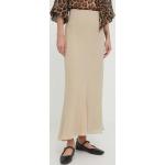 Dámske Designer Dlhé sukne BY MALENE BIRGER béžovej farby z bavlny vo veľkosti M s dĺžkou: Maxi 